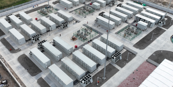 Grid-scale battery energy storage site